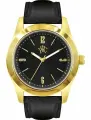 Наручные часы РФС, черный, золотой