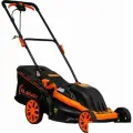 Газонокосилка ELAND GLM-4318, роторная, электрический двигатель, 1800 Вт, 2.4 л. с, мягкий травосборник 45 л