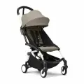 Stokke Yoyo 3 Прогулочная коляска легкая для путешествий в ручную кладь White/Taupe