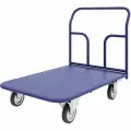 Тележка платформенная ТП 3, размер 600х1000мм с колесами D160мм