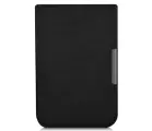 Чехол-обложка футляр MyPads для PocketBook 631 Plus Touch HD 2 из качественной эко-кожи тонкий с магнитной застежкой черный
