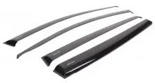Дефлекторы окон неломающиеся Voron Glass серия Samurai для Kia Rio 3 2011-2017 хэтчбек накладные 4шт