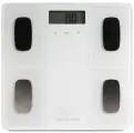 Напольные многофункциональные электронные весы Galaxy LINE белые 7080148541