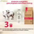 Grandorf Ягнёнок с индейкой 3кг. Для собак средних и крупных пород . Низкозерновой, гипоаллергенный, холистик.