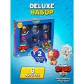 Фигурки Brawl Stars коллекционная серия Спайк и Сэнди 8 шт. от бренда P.M.I.