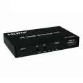 Переключатель HDMI 4х1 с выходом звука Spdif, Audio 3,5мм, Ultra HD, 3D, 4Kх2K /VСonn/