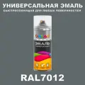 Универсальная быстросохнущая эмаль ONLAK в баллончике, быстросохнущая, глянцевая, для металла, дерева, бетона, кирпича, пластика, стекла, спрей 520 мл, RAL7012