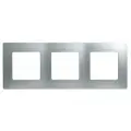 15 шт. Legrand Etika Алюминий Рамка 3-ая, 672553