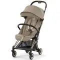 Коляска прогулочная Cybex Coya Rosegold Cozy Beige с дождевиком и бампером 522005611