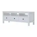 Тумба под ТВ Хемнэс Hemnes/ Кымор, 148х47х57 см, черный/светло-коричневый