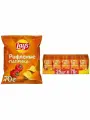 Чипсы картофельные Lay's Рифлёные со вкусом Паприки, 25 шт. по 70г