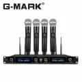 Набор беспроводных микрофонов G-MARK G440, 4 микрофона