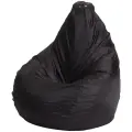 Кресло-мешок Пуффбери «Груша», размер XXXXL большой, Оксфорд Черный