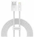 Кабель Baseus Dynamic Series Fast Charging Data Cable USB to Lightning 2.4A 1m White (CALD000402)