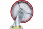 EURO-LIFT Большегрузное колесо полиуретановое г/п1100 кг поворотное, без тормоза С-4102-DUS 00018521