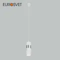 Подвесной светильник Eurosvet Viero 50096/1, цвет белый / хром