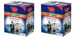 ТИ тэнг Чай черный Для бизнесменов, 100 пакетиков по 2,5 г в уп, 2 уп
