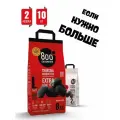 Брикетированный уголь 800 Degrees (гриль и мангал) 2 мешка (8 кг + 2 кг)