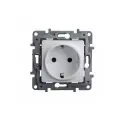 Legrand Etika Белый Розетка с заземлением, винтовые клеммы 672221, 10 шт.