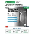 Душевая система Frap H60 F2460 Хром латунь на стену