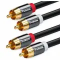 Кабель TUBON Аудио 2 RCA - 2 RCA Тюльпаны / Колокольчики R004 10м