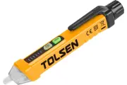 TOLSEN Тестер напряжения бесконтактный Industrial 12-1000 В, 50/60 Гц, 3 диапазона, 2x1.5 В AAA 38110