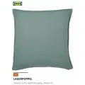 Чехол на подушку IKEA LAGERPOPPEL, светло-серый-голубой, 50x50 см