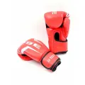 Перчатки боксерские Rage 14 унций для бокса из искусственной кожи красного цвета