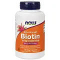 NOW Biotin 10000мкг 120 капсул Нау Биотин 10000 мкг, Здоровые волосы, кожа, ногти