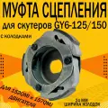 Муфта сцепления для скутеров GY6-125/150 152 QMI, 157QMJ (колодки)