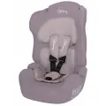 Автокресло NEW 513 мони (Lux светло лиловый-светло лиловые соты) с вкладышем 1-2-3 9-36кг Stiony