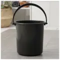 Ведро хозяйственное, 7 л, пластик, серое