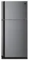Двухкамерный холодильник Sharp SJ-XE 59 PMSL No frost, серебристый