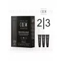 American Crew Precision Blend 2/3 - Краска для седых волос, темный 3х40 мл
