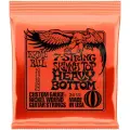ERNIE BALL 2615 струны для 7стр. эл. гитары Nickel Wound Skinny Top Heavy Bottom Slinky 7 (10-62)