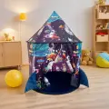 Игровой домик - палатка Ракета J1159, размер в собранном виде 130х100 см, в сумочке 44x34x2 см