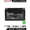 Мото аккумулятор стартерный Leoch UPLUS EB7B-4-1 12V 6,5Ah прямая полярность 90А YT7B-BS, YT7B, CT 1208 AGM аккумулятор для мотоцикла, мопеда скутера