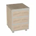 Тумба мобильная офисная Vita V-3.0 в цвете Дуб Сонома 426х450х600