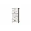 Комод Anrex TIFFANY 5S/50, 109.5 x 37 x 54 см, цвет: вудлайн кремовый