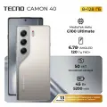 Смартфон TECNO CAMON 40 Ростест (EAC) 8/128 ГБ Песчаный титан