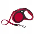 Flexi New Comfort L Tape 8м до 50кг поводок-рулетка ремень, красный