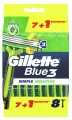 Gillette Blue 3 Simple Sensetive Бритвы одноразовые, 8 шт