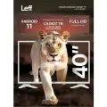 Телевизор LED Leff 40F691T FHD, Smart, Салют ТВ, белый