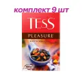 Чай черный листовой Tess Pleasure (Тесс Плэжа), 100 г (комплект 9 шт.) 6005886