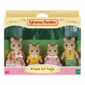 Набор фигурок Sylvanian Families Семья Полосатых Кошек