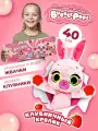 Мягкая игрушка BubblePops Клубничный кролик, 34 см, 2312004/4