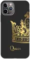 Силиконовый чехол на Apple iPhone 11 Pro / Эпл Айфон 11 Про с рисунком True Queen Soft Touch черный