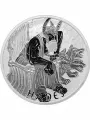 Монета серебряная коллекционная Тувалу 1 доллар, 2021 год. Боги Олимпа. Аид
