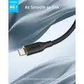 Кабель для зарядки Anker PowerLine III Flow USB-C to USB-C 1.8м. PD 240W - Black