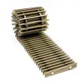 Решетка рулонная Techno РРА 150-1200/Б алюминиевая, цвет бронза